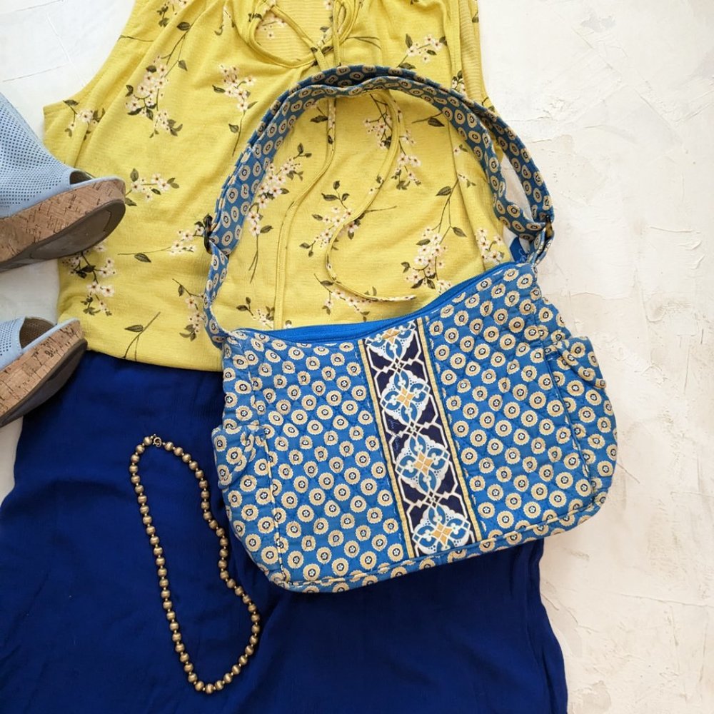 Blue Vera Bradley Purse